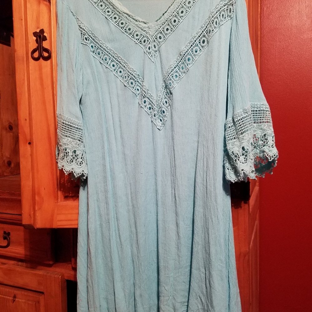 Rock 47 blue dress